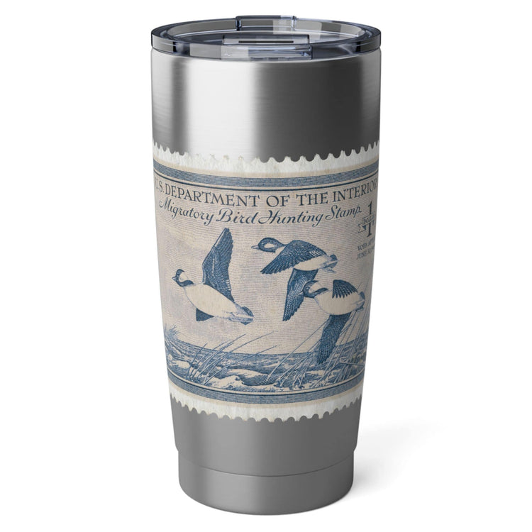 Official 1948-1949 Federal Duck Stamp - Stainless Steel Tumbler