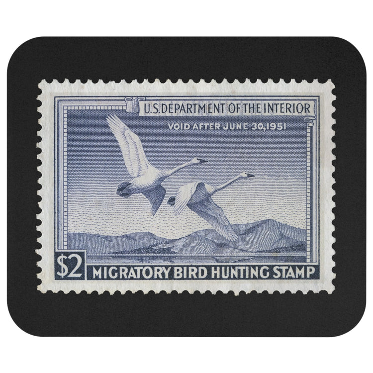 Official 1950-1951 Federal Duck Stamp - Mouse Pad