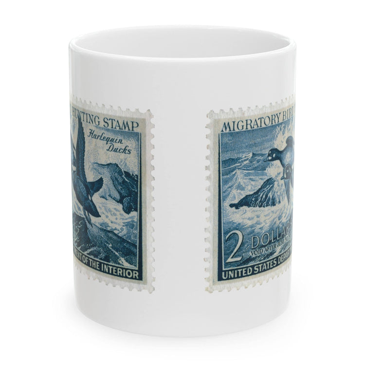 Official 1952-1953 Federal Duck Stamp - White Mug