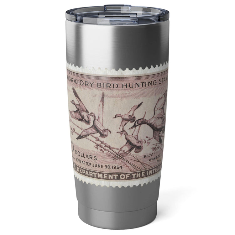 Official 1953-1954 Federal Duck Stamp - Stainless Steel Tumbler