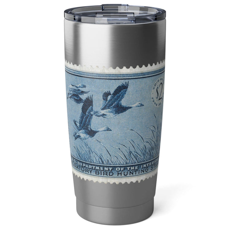 Official 1955-1956 Federal Duck Stamp - Stainless Steel Tumbler