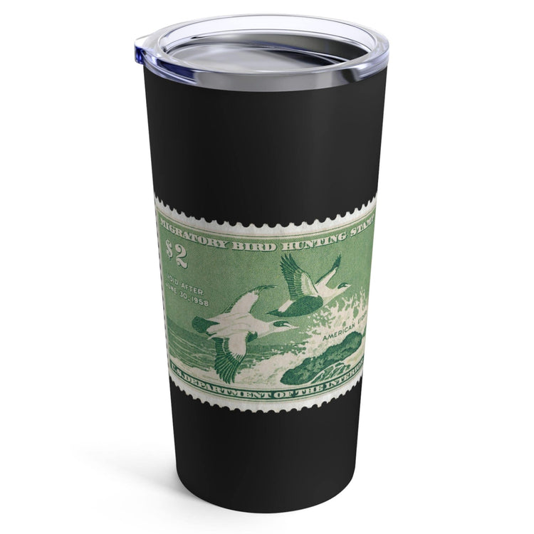 Official 1957-1958 Federal Duck Stamp - Tumbler