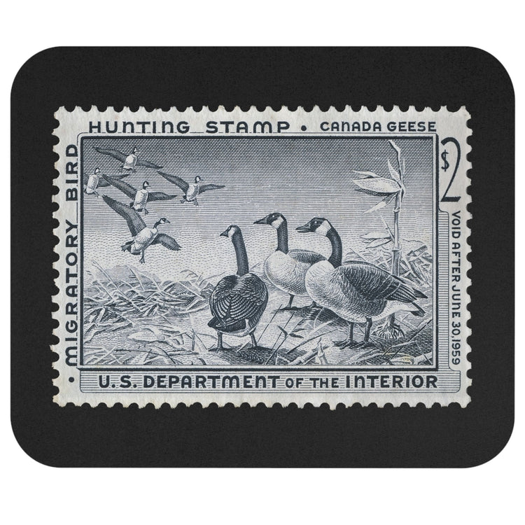 Official 1958-1959 Federal Duck Stamp - Mouse Pad