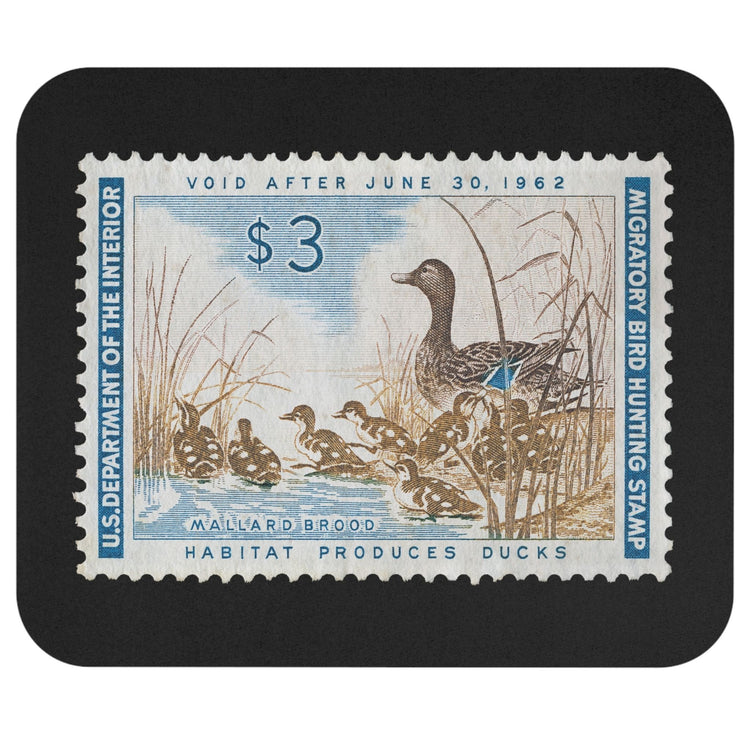 Official 1961-1962 Federal Duck Stamp - Mouse Pad