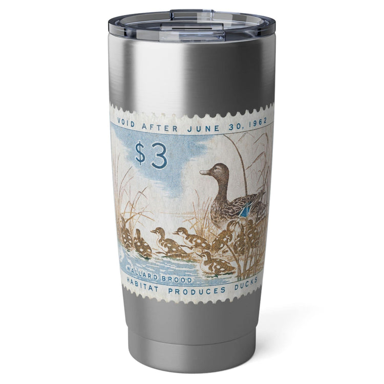 Official 1961-1962 Federal Duck Stamp - Stainless Steel Tumbler