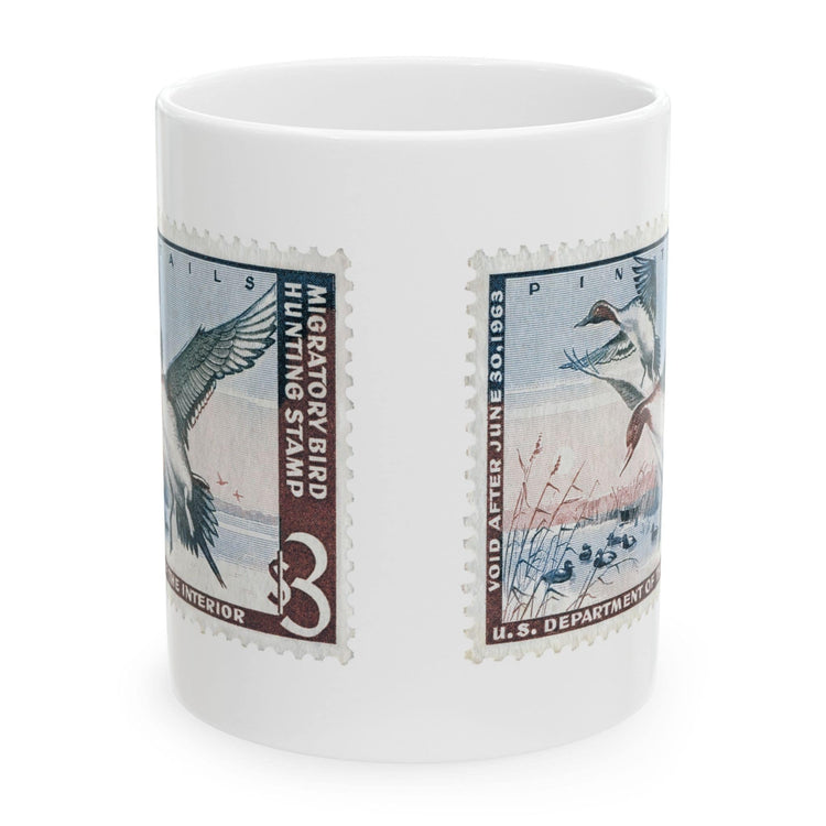 Official 1962-1963 Federal Duck Stamp - White Mug