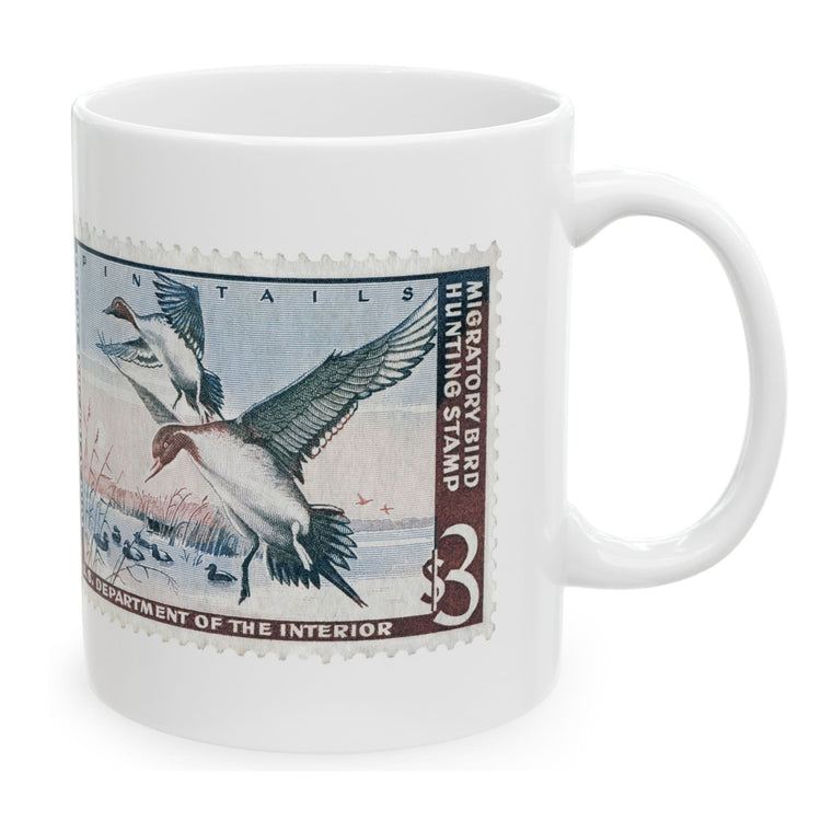 Official 1962-1963 Federal Duck Stamp - White Mug