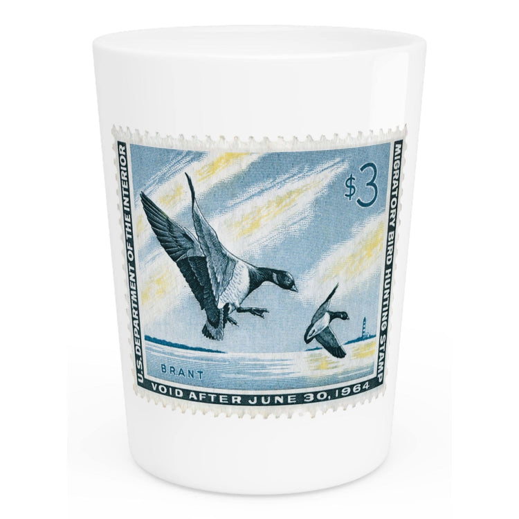 Official 1963-1964 Federal Duck Stamp - Shot Glass