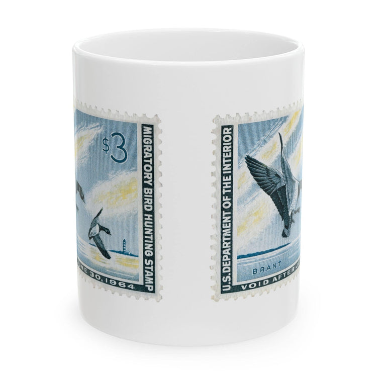 Official 1963-1964 Federal Duck Stamp - White Mug