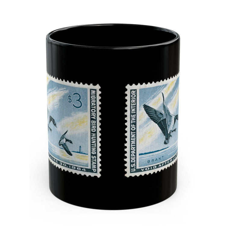 Official 1963-1964 Federal Duck Stamp - Black Mug