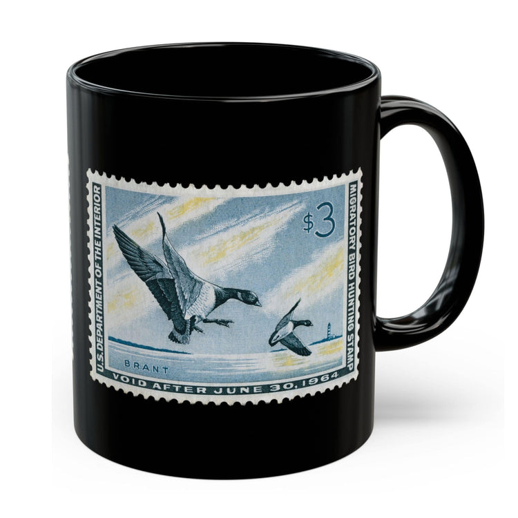 Official 1963-1964 Federal Duck Stamp - Black Mug