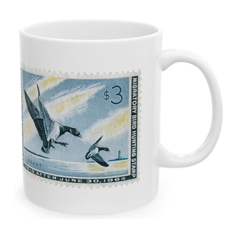 Official 1963-1964 Federal Duck Stamp - White Mug