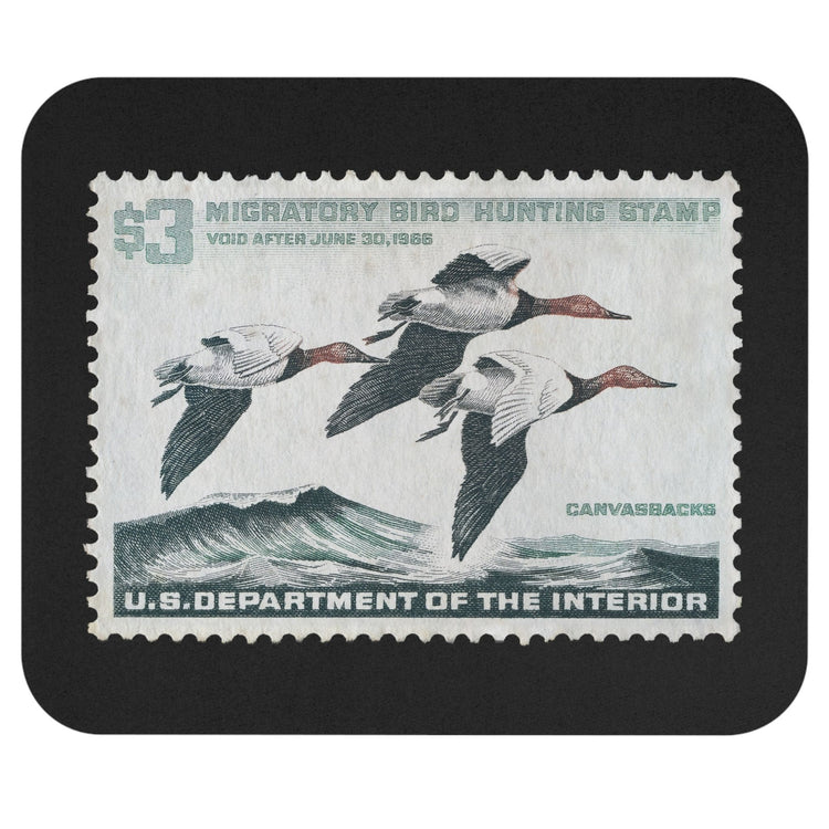 Official 1965-1966 Federal Duck Stamp - Mouse Pad