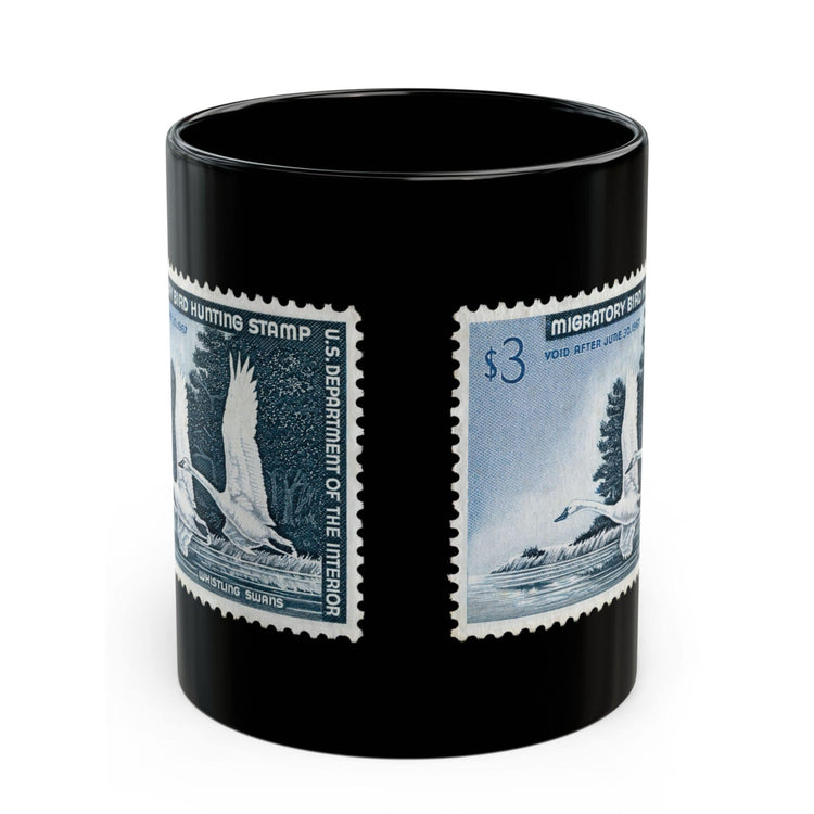 Official 1966-1967 Federal Duck Stamp - Black Mug