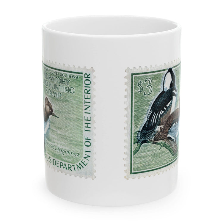 Official 1968-1969 Federal Duck Stamp - White Mug