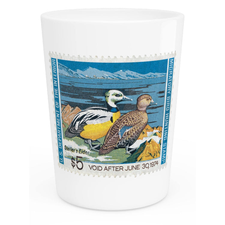 Official 1973-1974 Federal Duck Stamp - Shot Glass