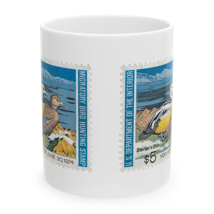 Official 1973-1974 Federal Duck Stamp - White Mug