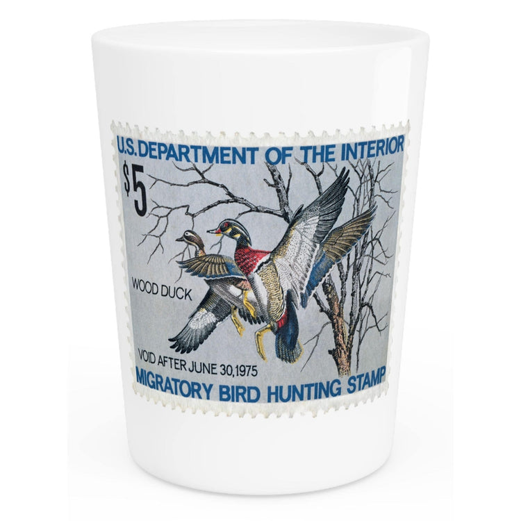 Official 1974-1975 Federal Duck Stamp - Shot Glass