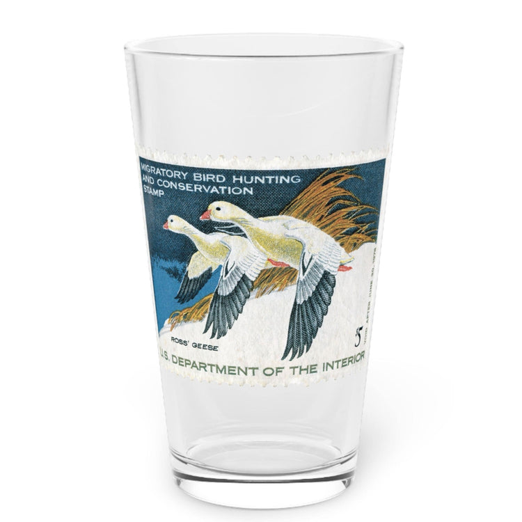 Official 1977-1978 Federal Duck Stamp - Pint Glass