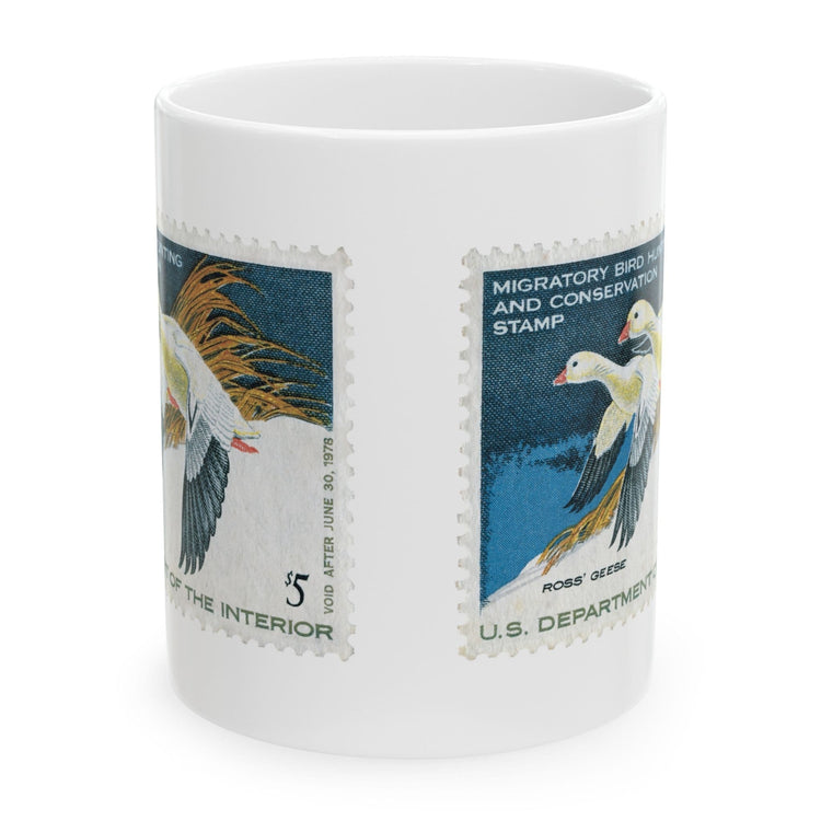 Official 1977-1978 Federal Duck Stamp - White Mug