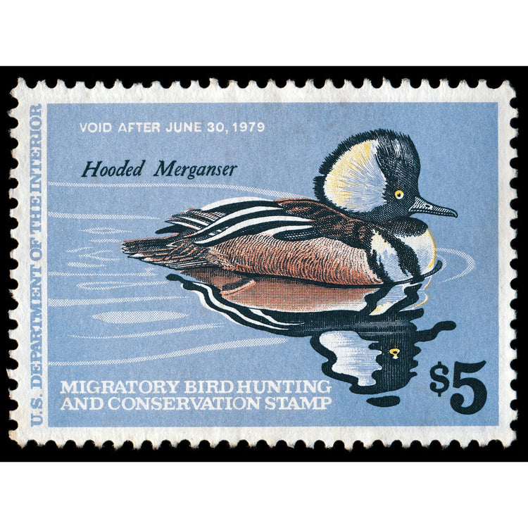 Official 1978 -1979 Federal Duck Stamp-Metal Sign