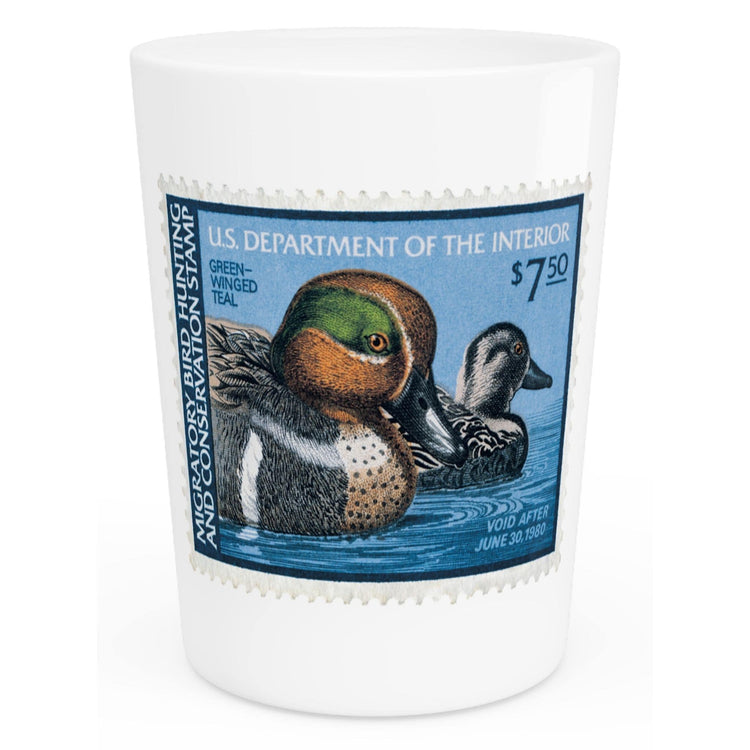 Official 1979-1980 Federal Duck Stamp - Shot Glass