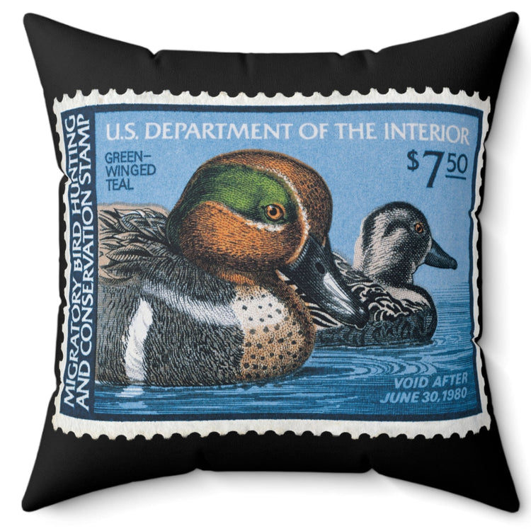 Official 1979-1980 Federal Duck Stamp - Black Pillow