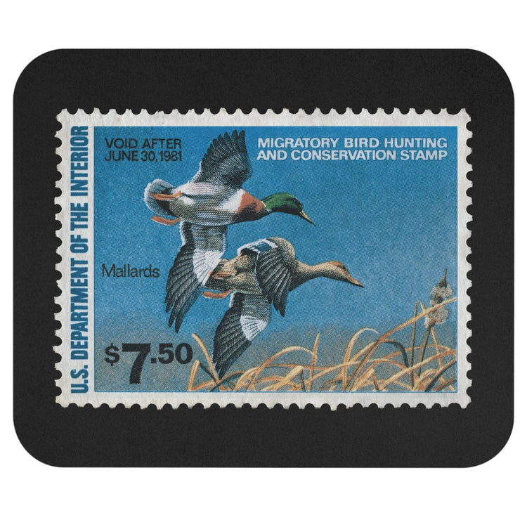 Official 1980-1981 Federal Duck Stamp - Mouse Pad