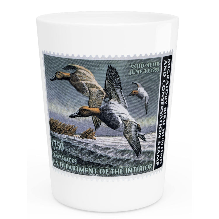 Official 1982-1983 Federal Duck Stamp - Shot Glass