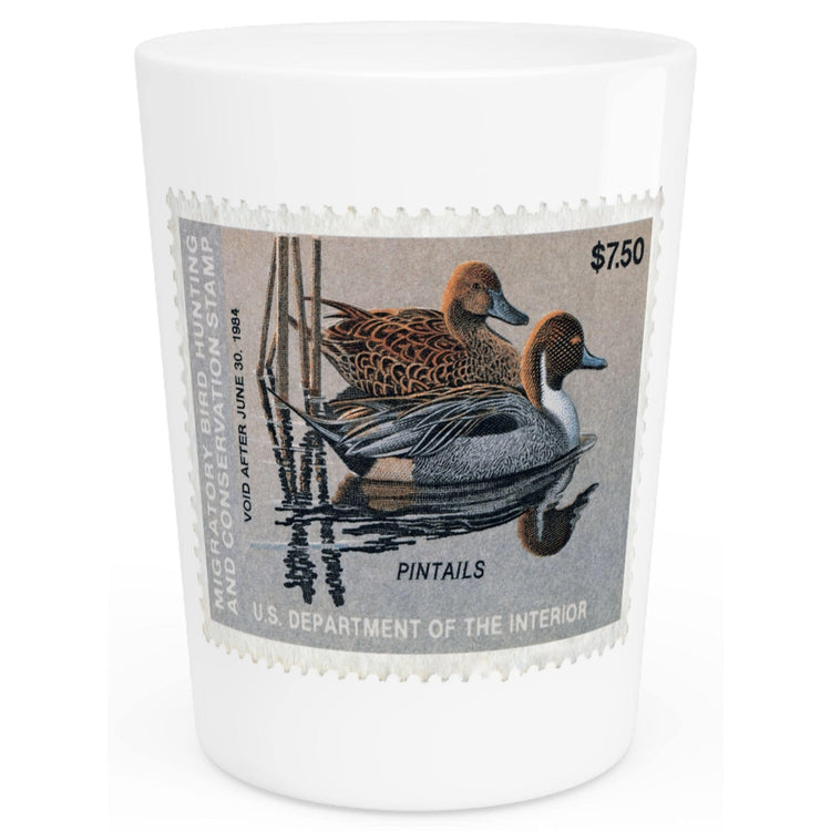 Official 1983-1984 Federal Duck Stamp - Shot Glass