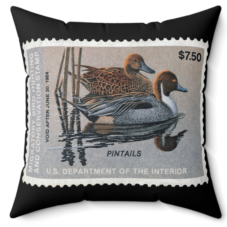 Official 1983-1984 Federal Duck Stamp - Black Pillow