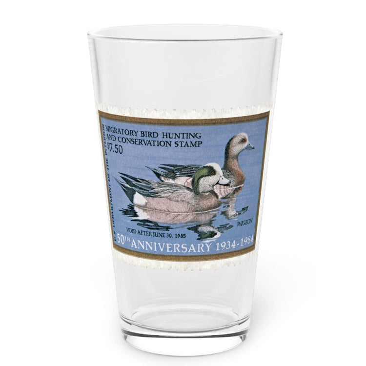 Official 1984-1985 Federal Duck Stamp - Pint Glass