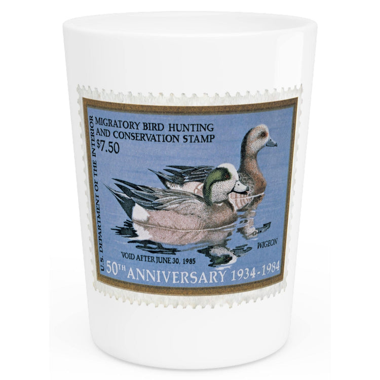 Official 1984-1985 Federal Duck Stamp - Shot Glass