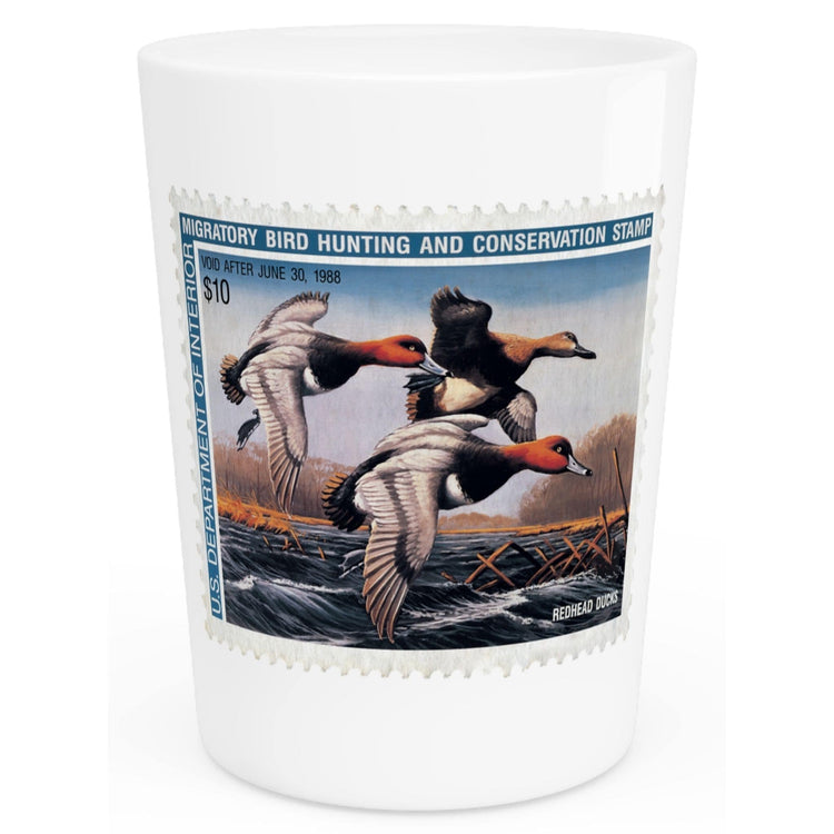 Official 1987-1988 Federal Duck Stamp - Shot Glass