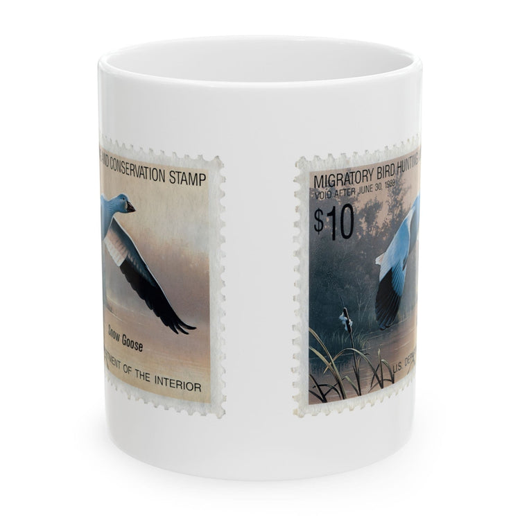 Official 1988-1989 Federal Duck Stamp - White Mug