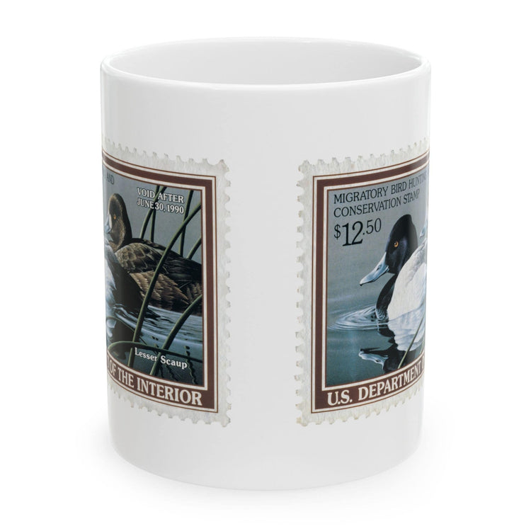 Official 1989-1990 Federal Duck Stamp - White Mug