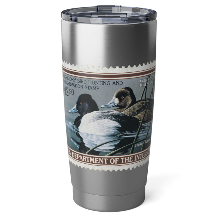 Official 1989-1990 Federal Duck Stamp - Stainless Steel Tumbler