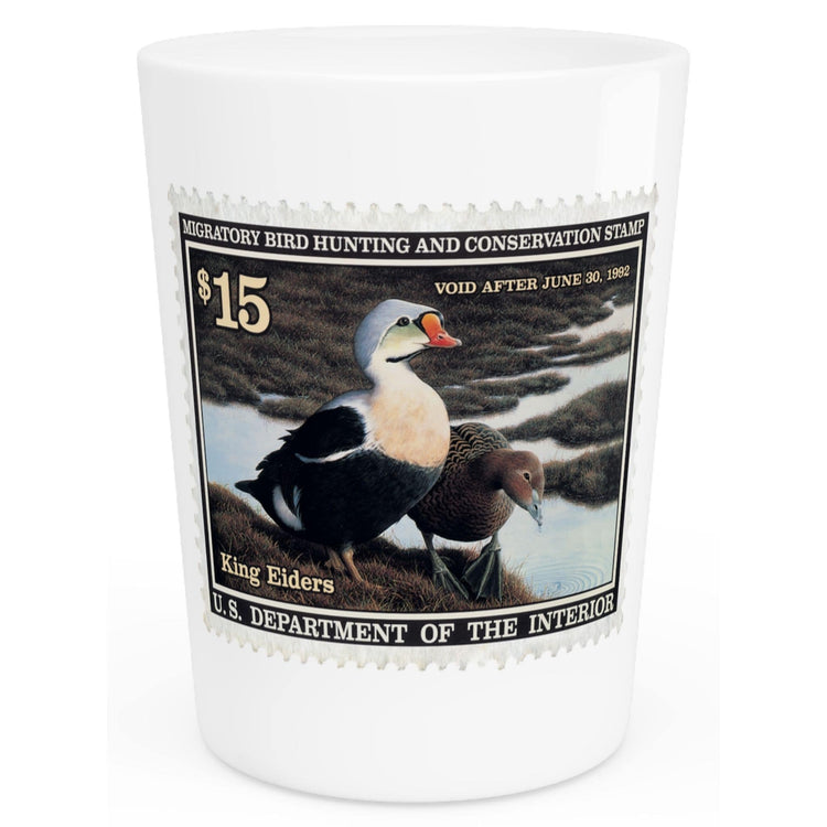 Official 1991-1992 Federal Duck Stamp - Shot Glass