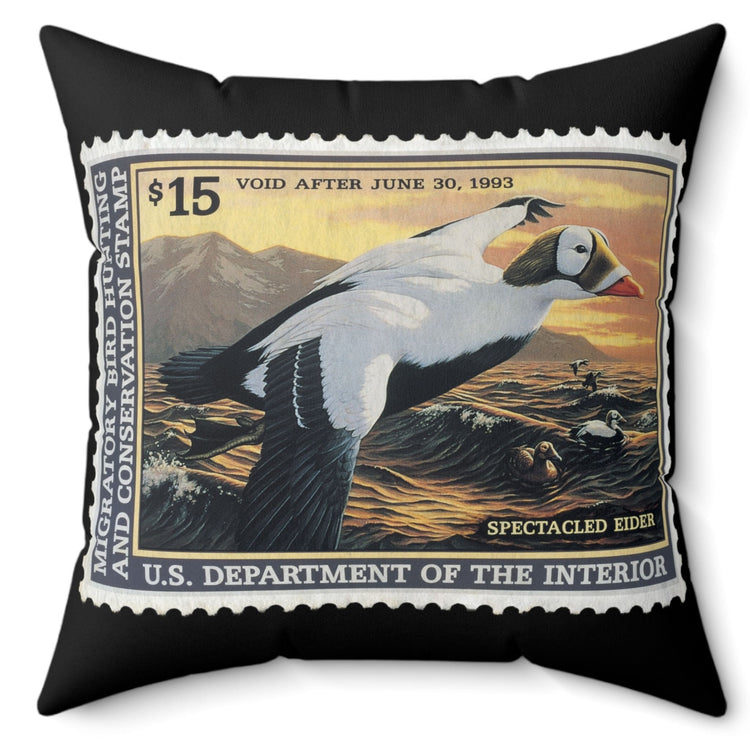 Official 1992-1993 Federal Duck Stamp - Black Pillow