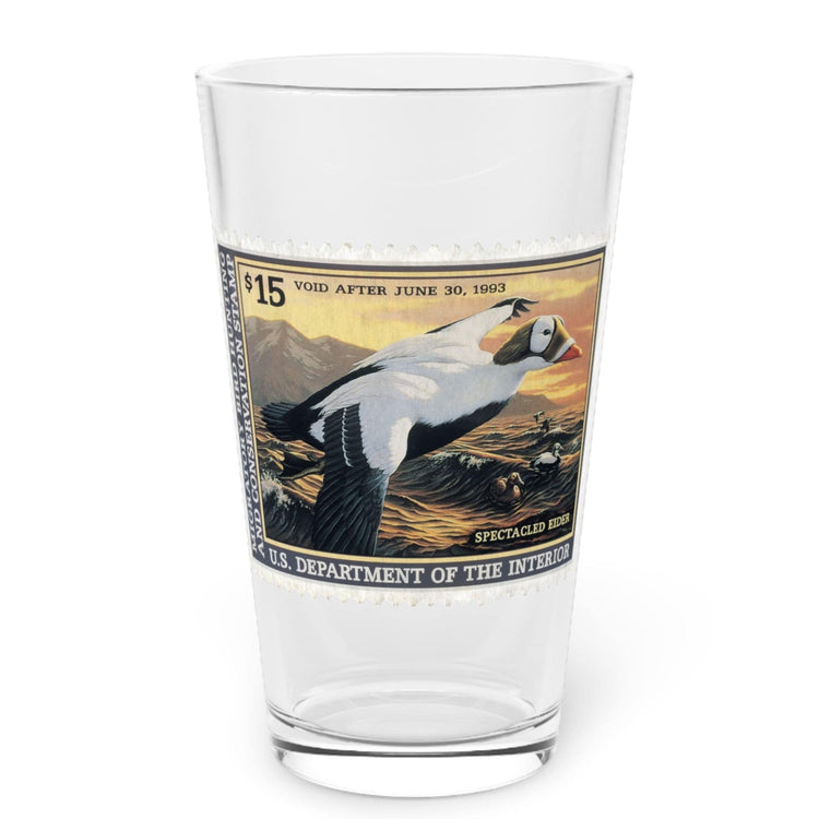 Official 1992-1993 Federal Duck Stamp - Pint Glass