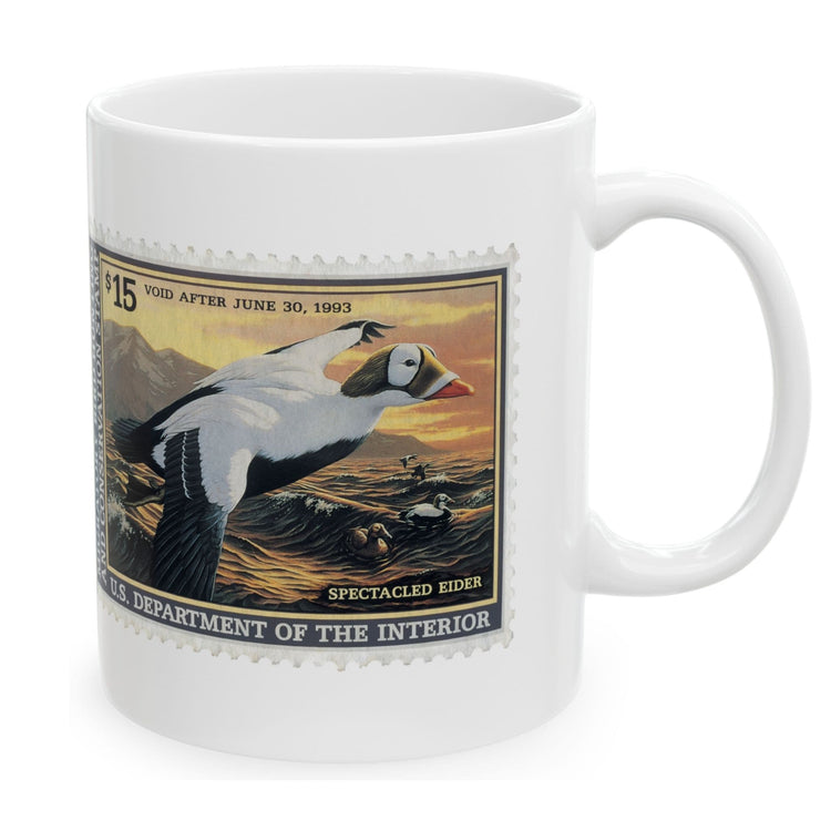 Official 1992-1993 Federal Duck Stamp - White Mug