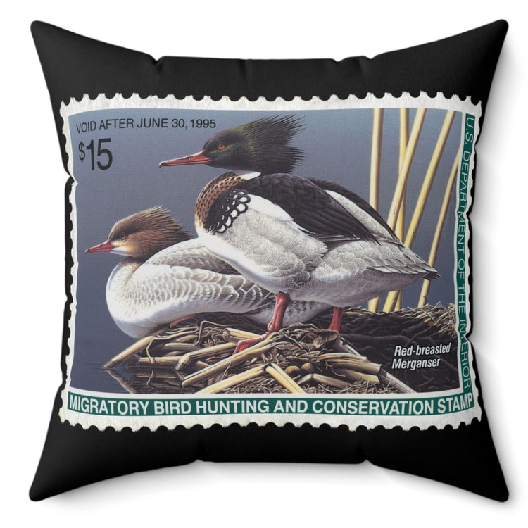 Official 1994-1995 Federal Duck Stamp - Black Pillow