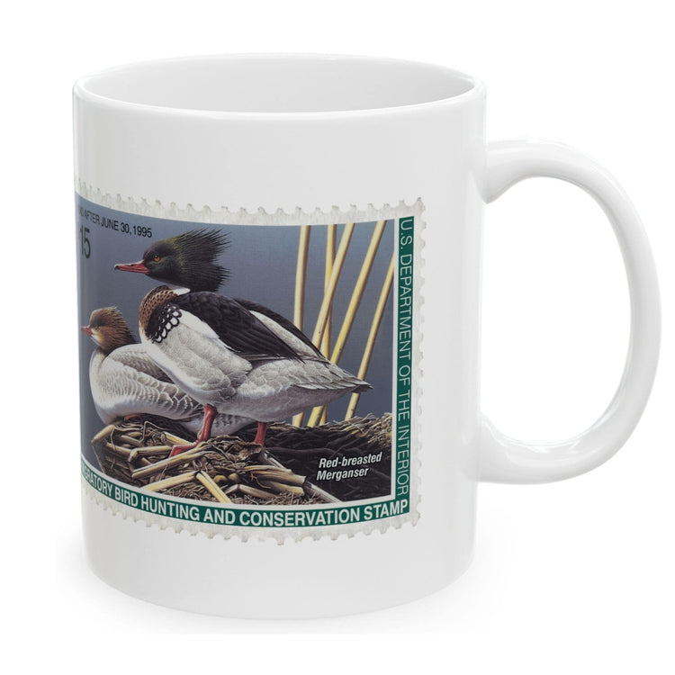 Official 1994-1995 Federal Duck Stamp - White Mug