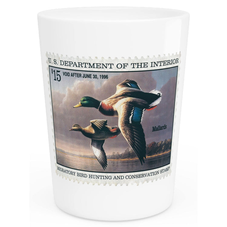 Official 1995-1996 Federal Duck Stamp - Shot Glass