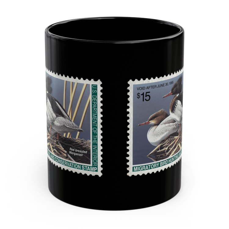 Official 1994-1995 Federal Duck Stamp - Black Mug