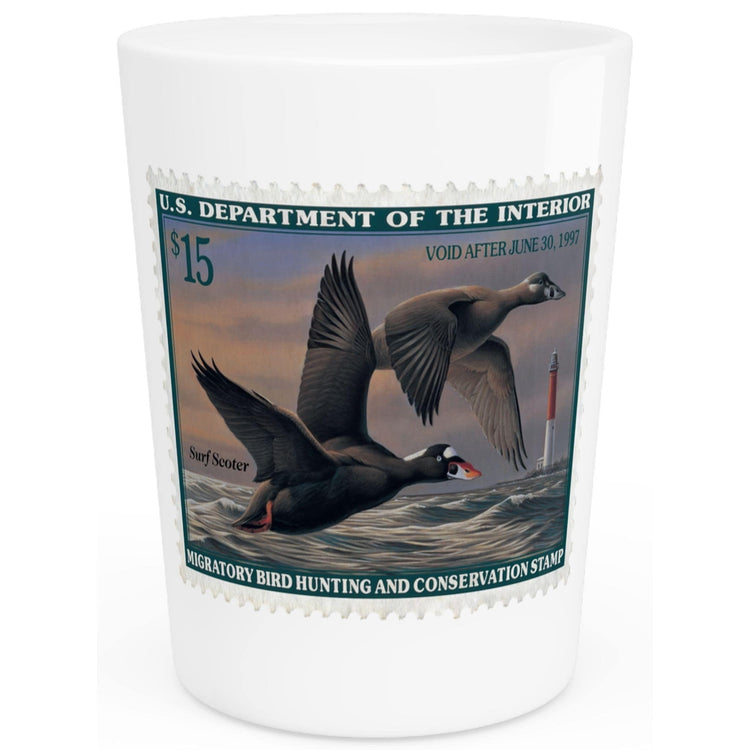 Official 1996-1997 Federal Duck Stamp - Shot Glass