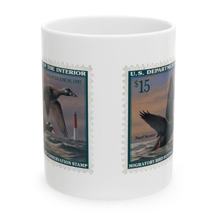 Official 1996-1997 Federal Duck Stamp - White Mug