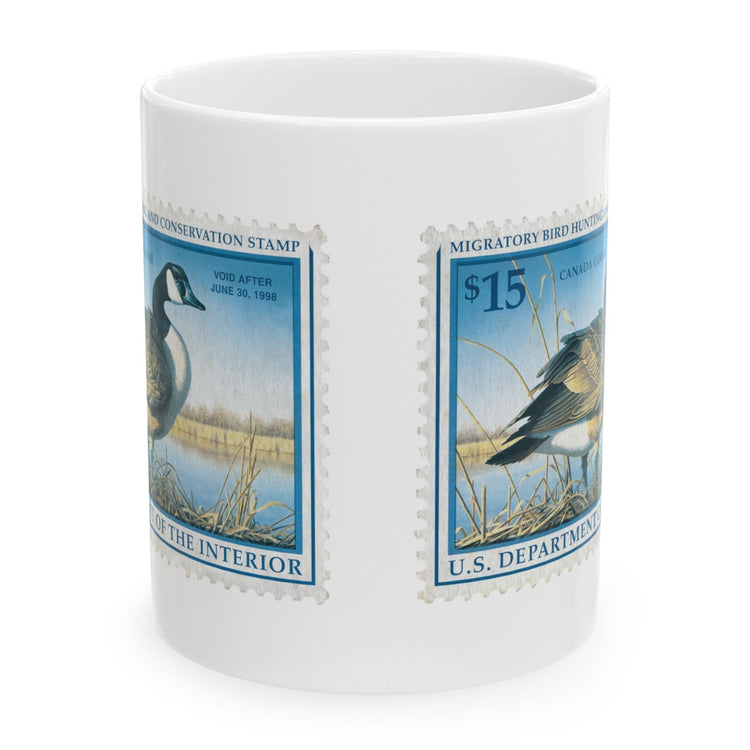 Official 1997-1998 Federal Duck Stamp - White Mug