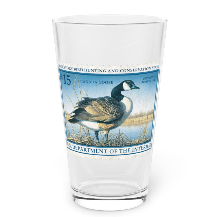 Official 1997-1998 Federal Duck Stamp - Pint Glass