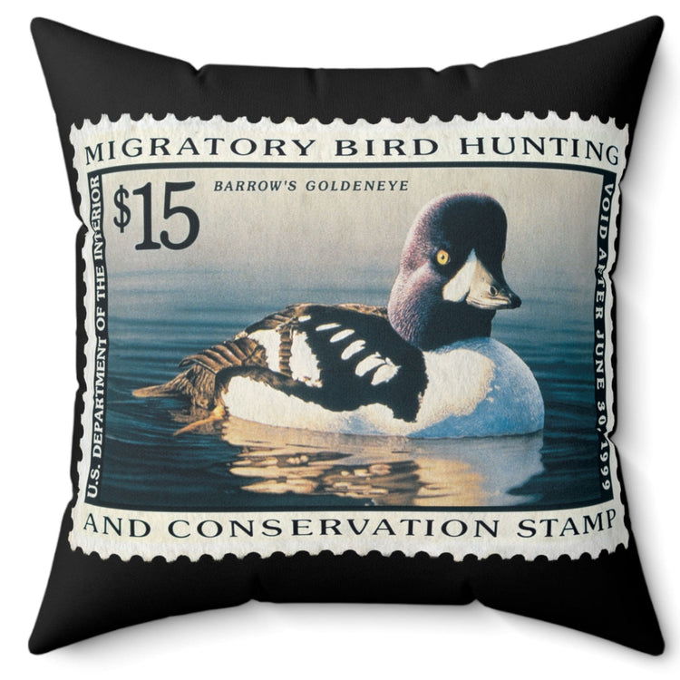 Official 1998-1999 Federal Duck Stamp - Black Pillow